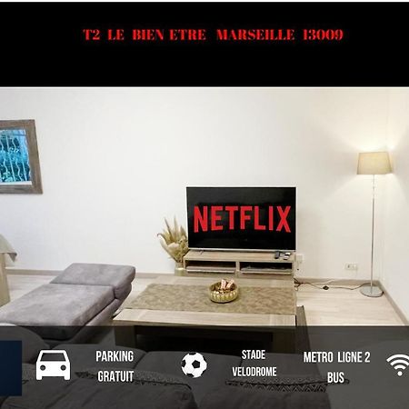 T2 Le Bien Etre Marseille 9Eme-Wifi-Netflix-Metro-Parking-Plage المظهر الخارجي الصورة